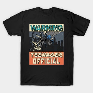 13th Birthday Warning Official Teenager T-Shirt
